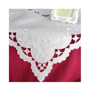 wholesale moroccan white plain fancy wedding table cloth